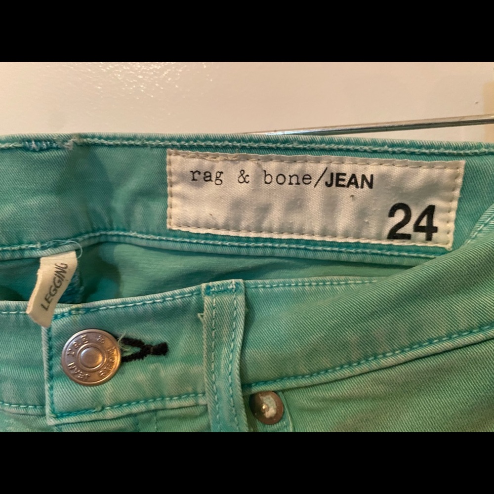 Rag and bone legging jeans size 24 used